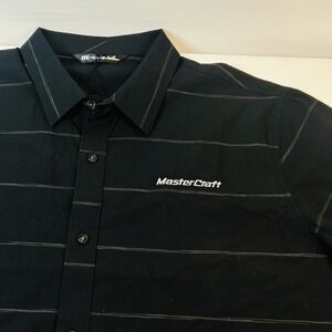 MasterCraft Boats Boating Men's Black Shirts Men's XL Travis Matthews Button Up